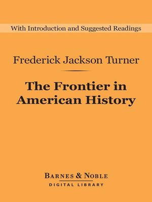 frederick jackson turner frontier thesis pdf